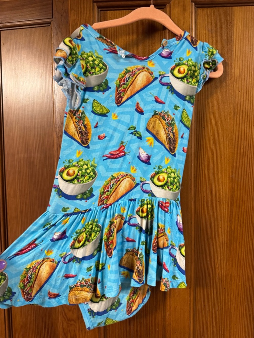 Bums & Roses Ruffle Dress - Picture 4 of 4